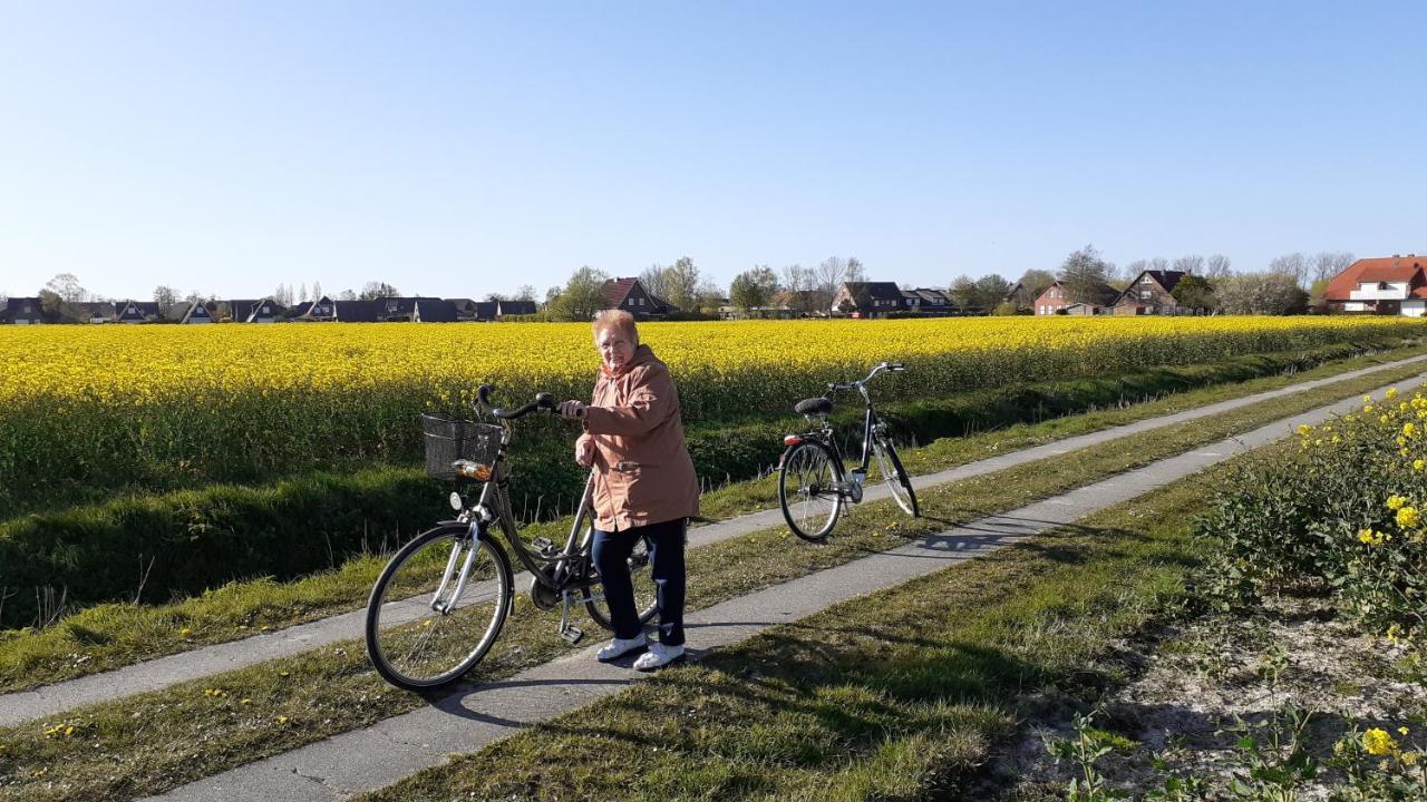 Ferienwohnung Fahrradurlaub in Ostfriesland für 4 Personen Utarp Exterior foto